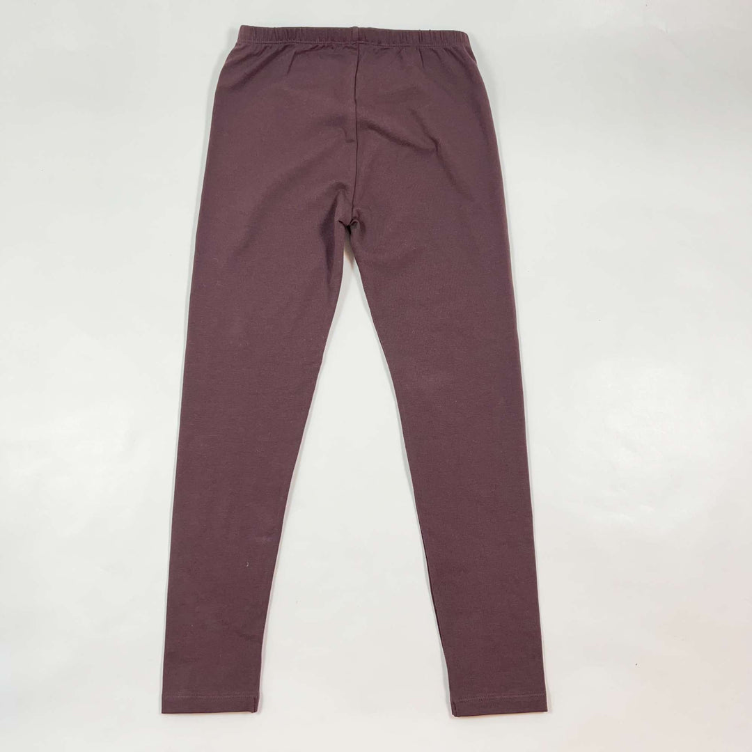 Bonpoint burgundy leggings 8Y 3