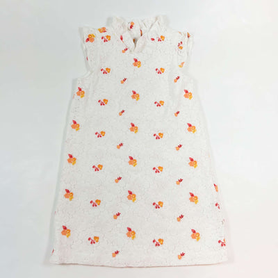Janie and Jack white ebroidered floral dress 6Y 1