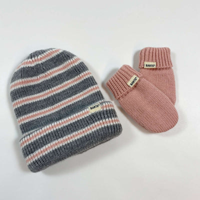 Barts hat and mitten baby set 0/0-6M 1