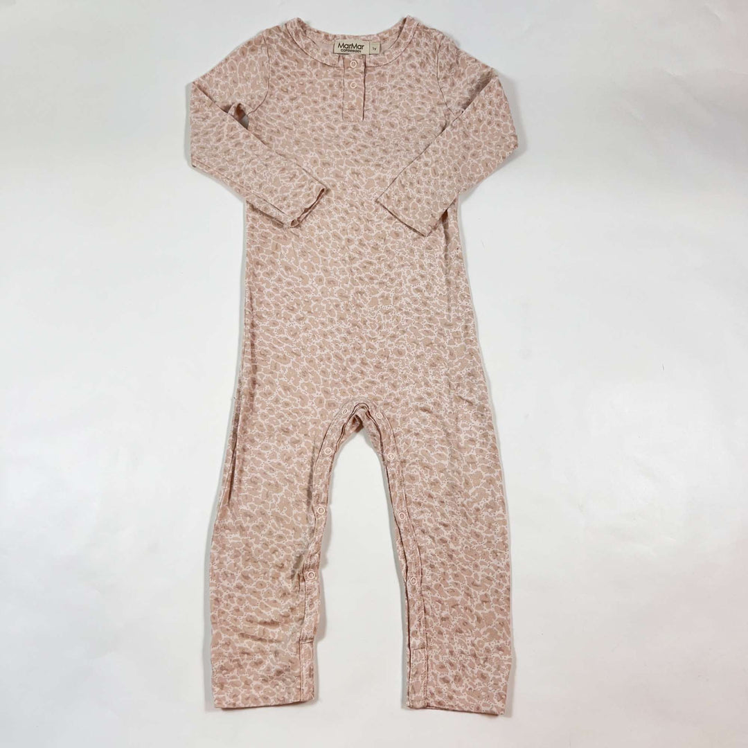 MarMar Copenhagen pink animal pyjama 1Y 1