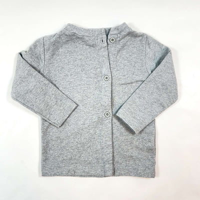Gray Label grey sweat cardigan 18-24M 1