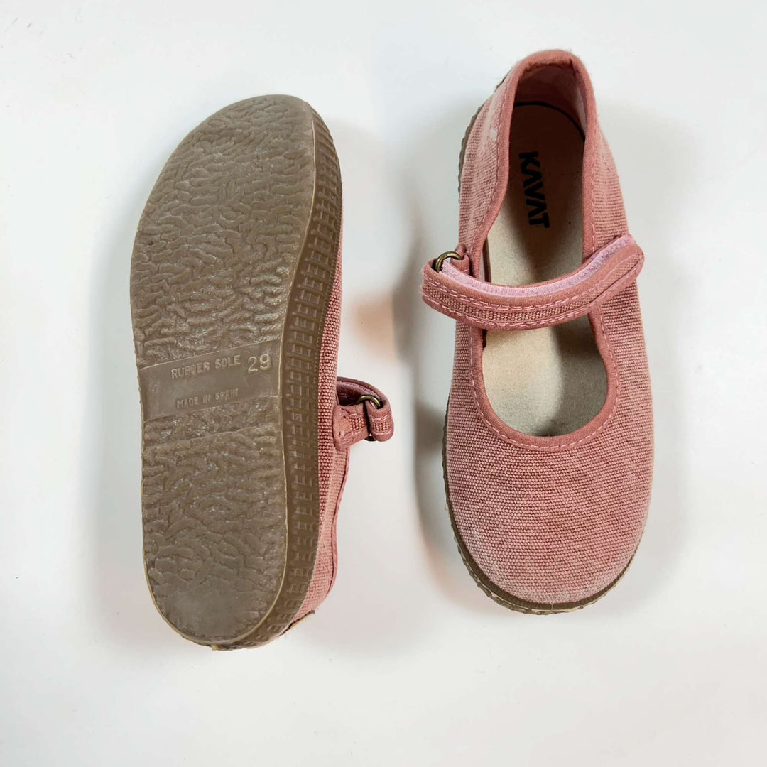 KAVAT vintage pink canvas mary janes 29 2