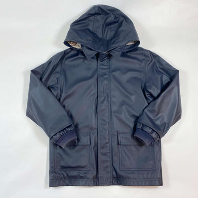 Petit Bateau navy iconic rain jacket 8Y/126 1
