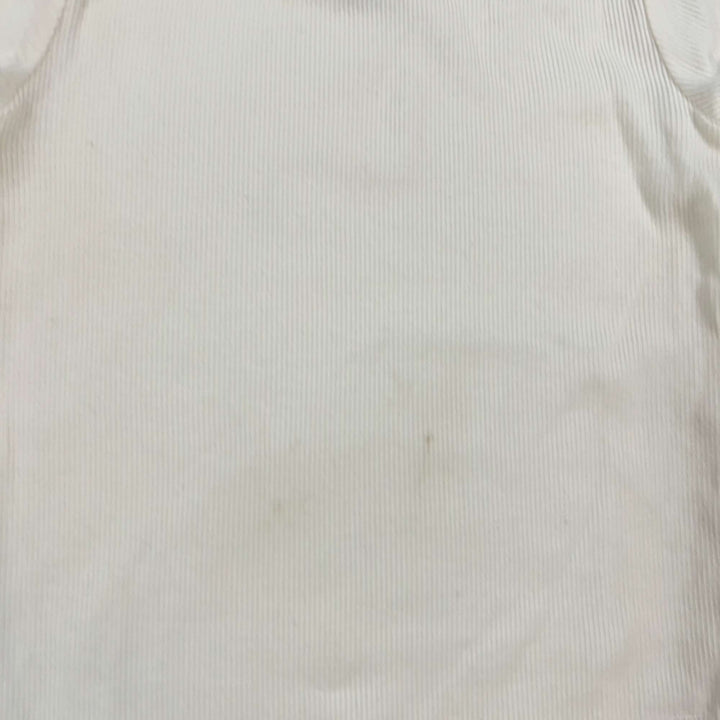 Gray Label off-white fine rib short-sleeved body 9-12M 2