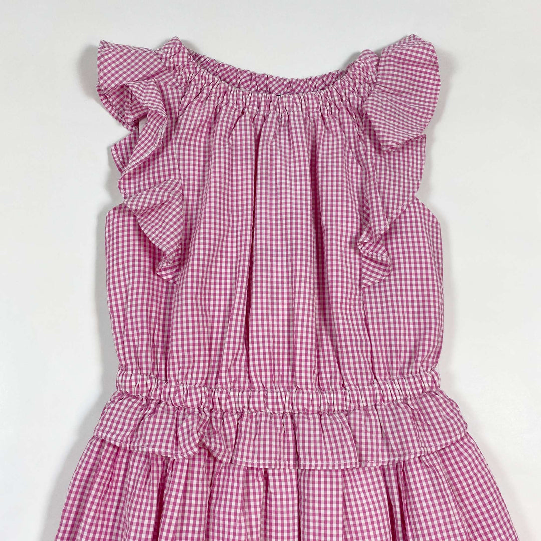 Ralph Lauren fuschia gingham seersucker dress Second Season 4Y 2