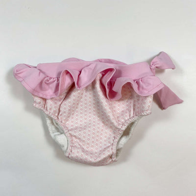 Archimède light pink floral print baby swim bottoms Second Season 9-12M 1