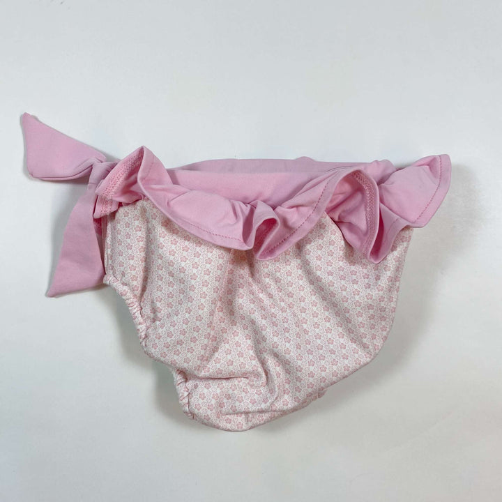 Archimède light pink floral print baby swim bottoms Second Season 9-12M 2