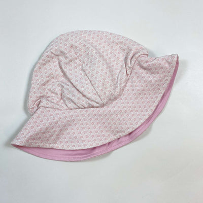 Archimède light pink floral print UV swim hat Second Season 9-12M 1