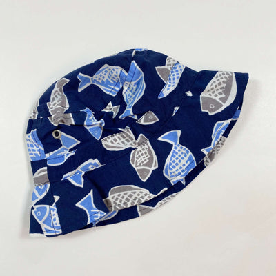 Archimède blue fish print bucket hat Second Season 9-12M 1