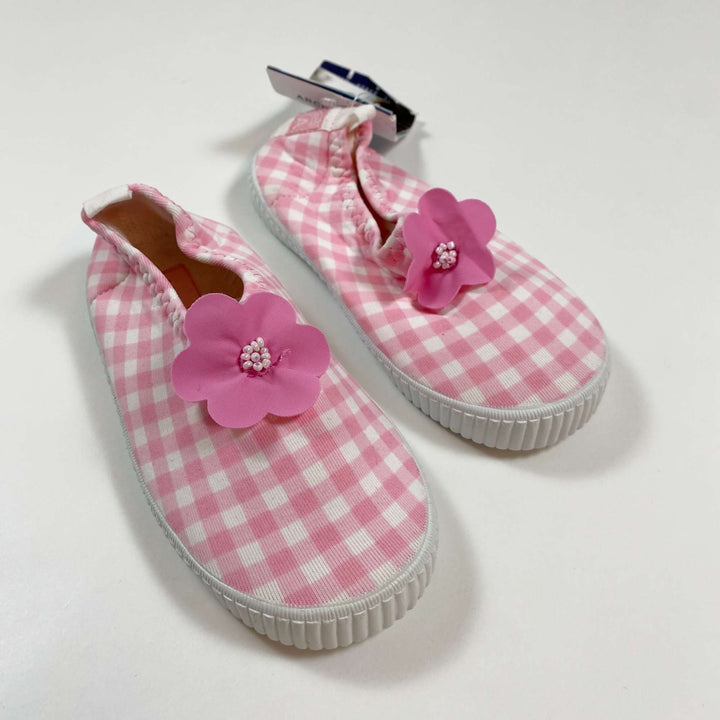 Archimède Pearl pink gingham swim shoe Second Season 24 1