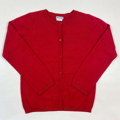 Jacadi red cotton cardigan 12Y/152 1