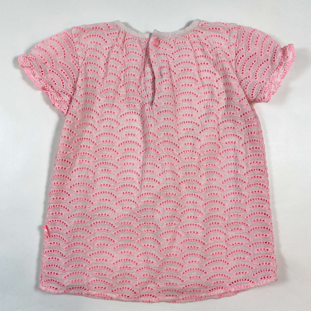 Billieblush pink print short-sleeved dress 18M/81 2