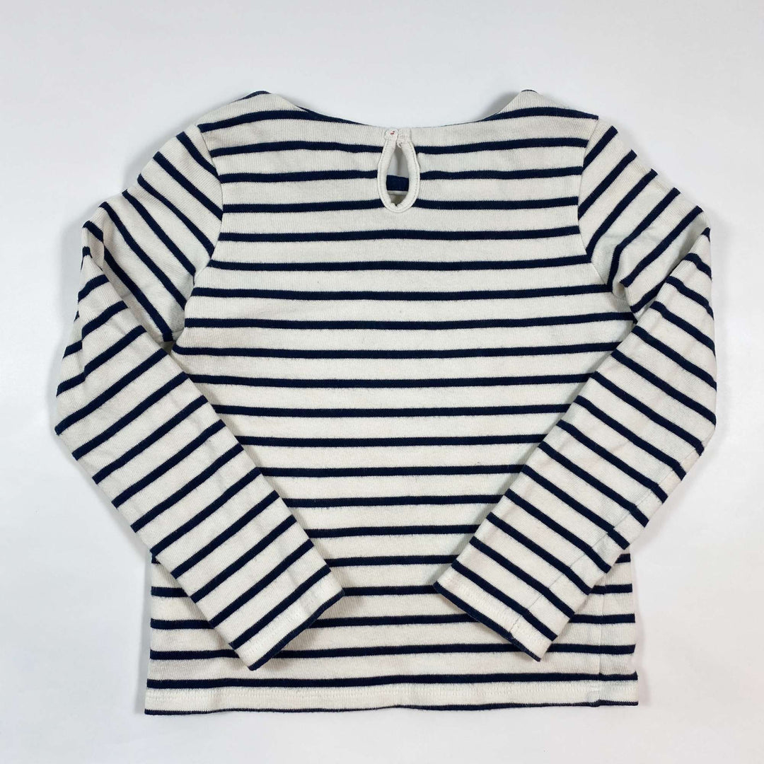 Cyrillus x ELLE striped mariniere shirt 10Y 3