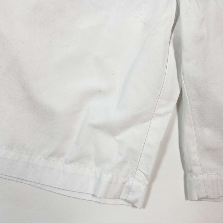 Jacadi white chino shorts 6Y/116 2