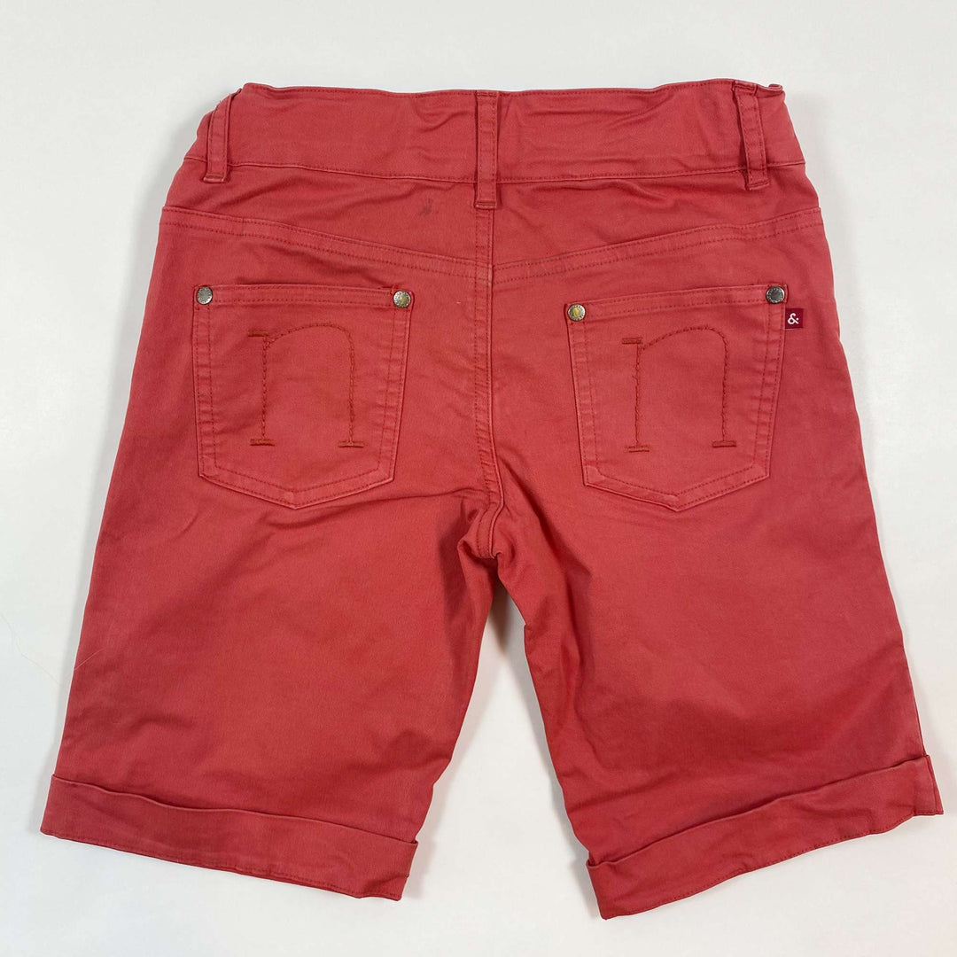 neck & neck red cotton shorts 8-9Y/118-130cm 2