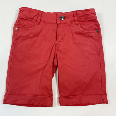 neck & neck red cotton shorts 6-7Y/106-118cm 1
