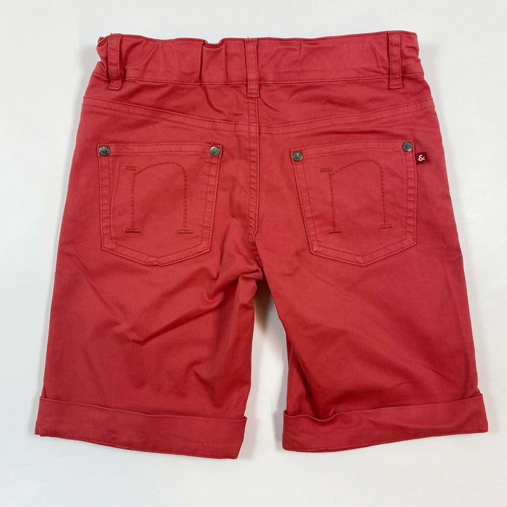 neck & neck red cotton shorts 6-7Y/106-118cm 2
