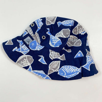 Archimède blue fish print bucket hat Second Season 18-24M 2