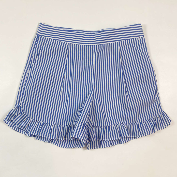 Scotch & Soda blue striped frill hem summer shorts Second Season diff. sizes 1