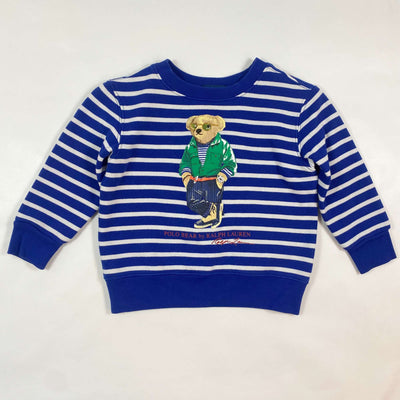 Ralph Lauren striped teddy sweatshirt 3Y 1