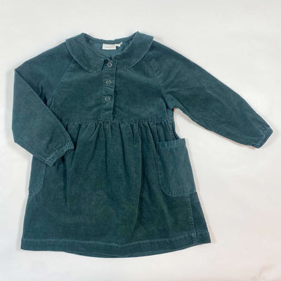 Name It green fine corduroy dress 1.5-2Y/92 1