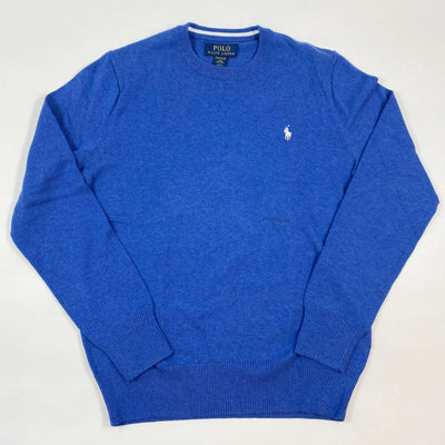 Ralph Lauren sky blue crew neck sweater Second Season L/14-16 1