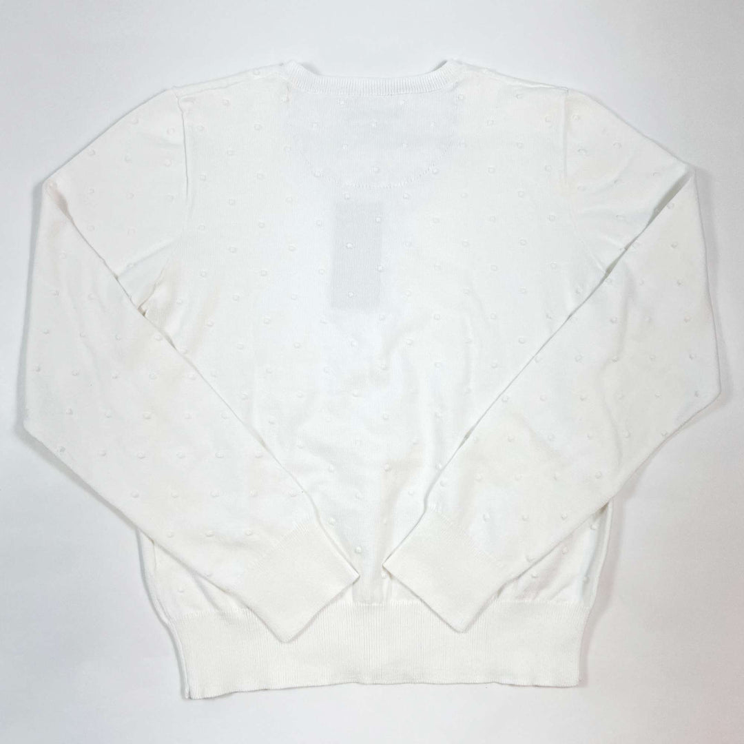 Ralph Lauren white Swiss dot embroidered festive cardigan Second Season L/12-14Y 4