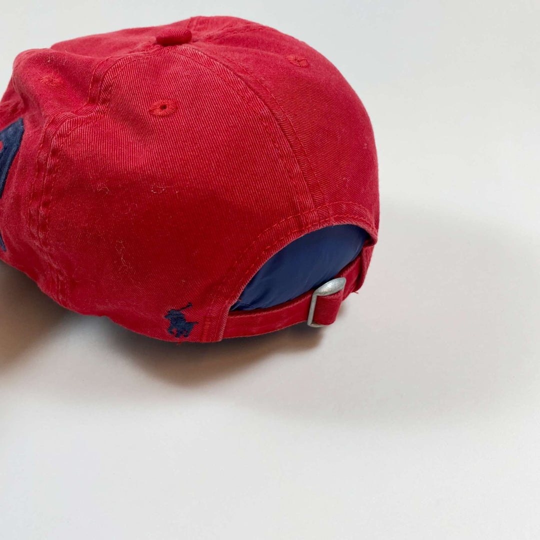 Ralph Lauren red polo logo cap one size (8-20Y) 2