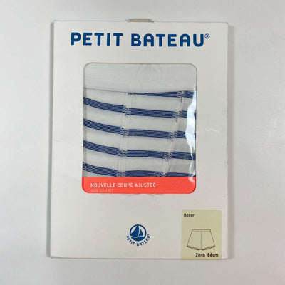 Petit Bateau blue stripe boxers Second Season 2Y/86 1