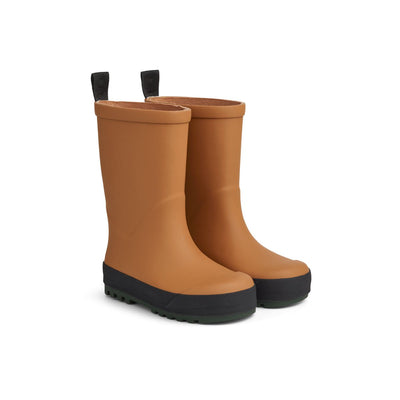 Liewood River rain boots Mustard Second Season diff. sizes 1