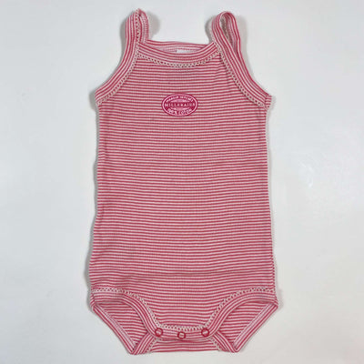 Petit Bateau striped pink sleeveless body 3M/60 1