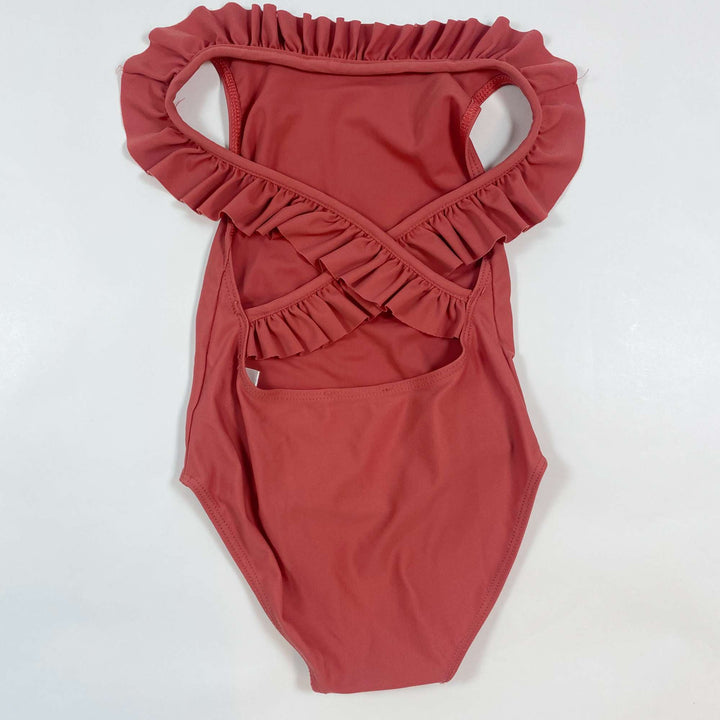 Canopea pink frill swimsuit 4Y 3