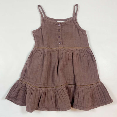 Jamie Kay brown cotton strappy dress 4Y 1