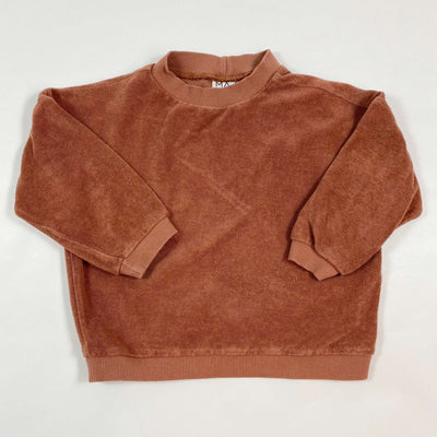 Mainio rust coloured terry sweatshirt 86/92 1