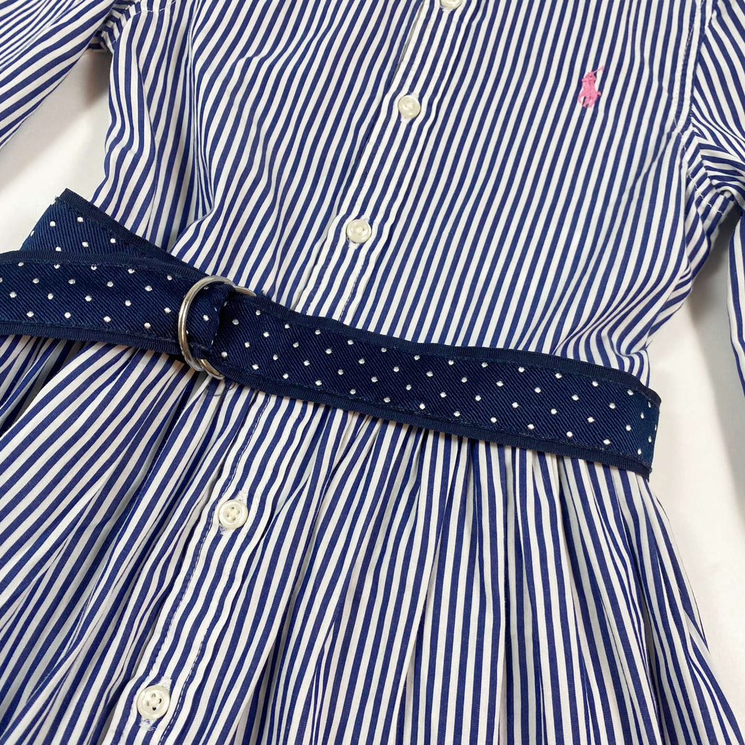 Ralph Lauren striped shirt dress 4Y 2