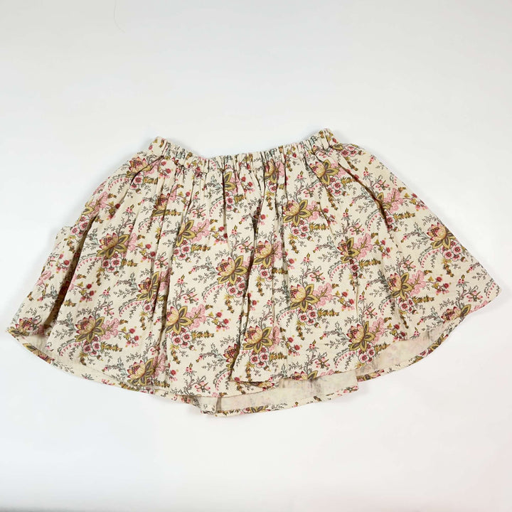 Louise Misha floral skirt with pockets and lining 7Y 2
