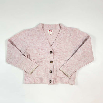 AO76 pink cropped cardigan 10Y 1