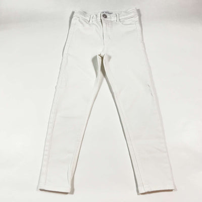 Zara white high-waist slim jeans 7Y 1