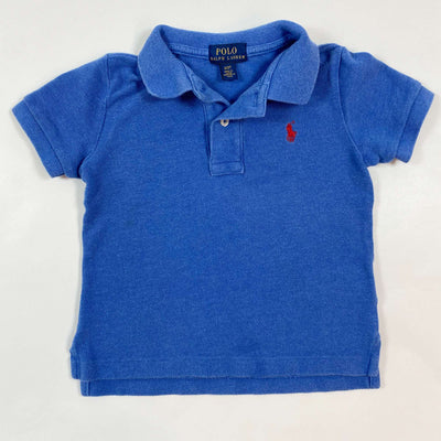 Ralph Lauren faded sky blue polo shirt 2Y 1