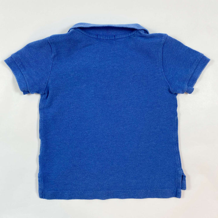 Ralph Lauren faded sky blue polo shirt 2Y 2