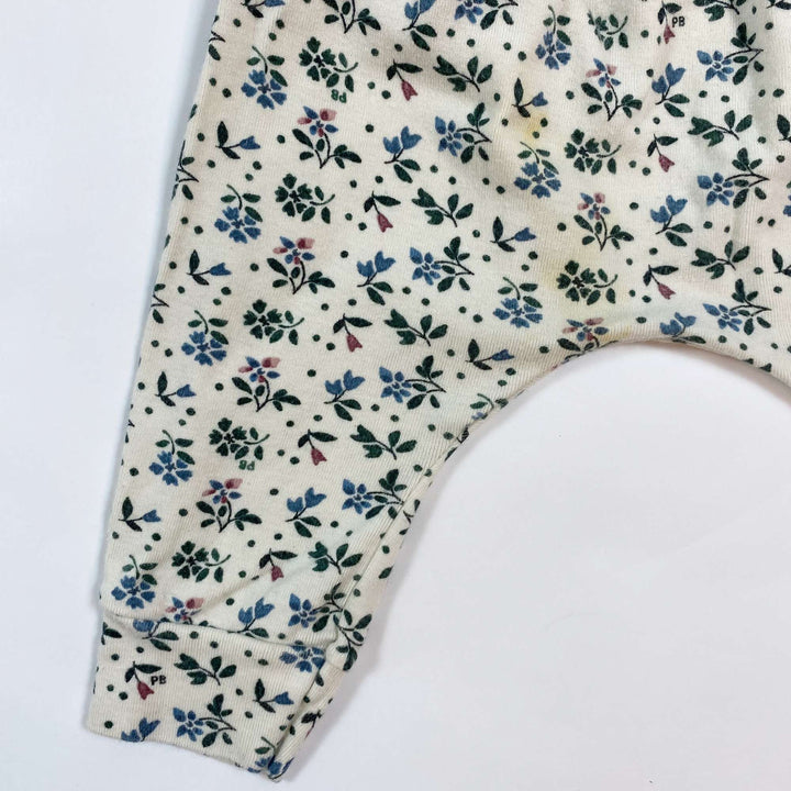 Petit Bateau floral print organic cotton baby set 6M/67 2