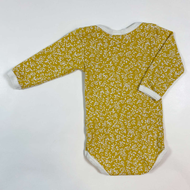 Petit Bateau mustard colour body 6M/67 3