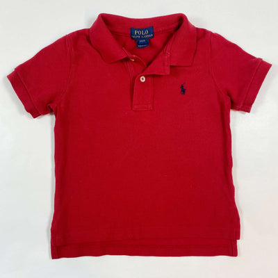 Ralph Lauren red classic polo shirt 2Y 1