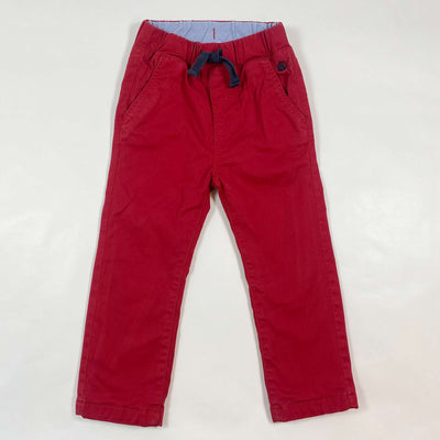 Petit Bateau red lined trousers 3Y/95 1