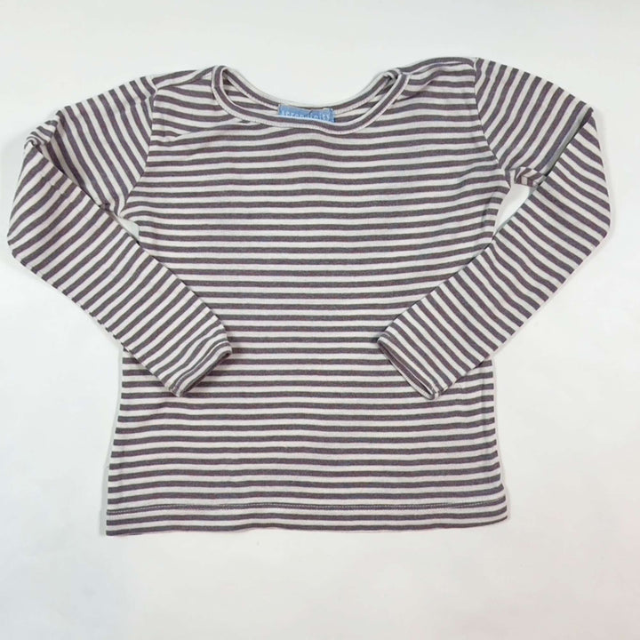 Serendipity Organics purple striped longsleeve 2Y/92 1