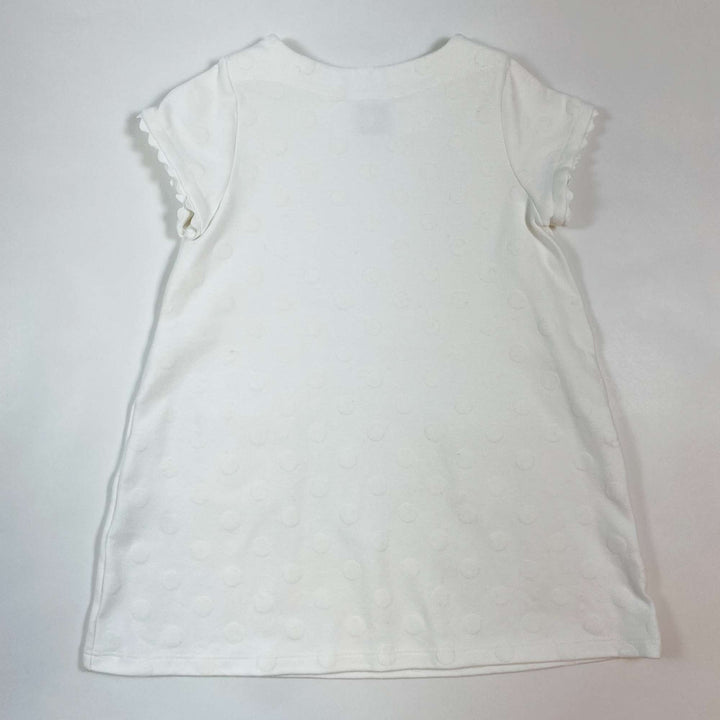 Petit Bateau white pocketed dress 24M/86 2