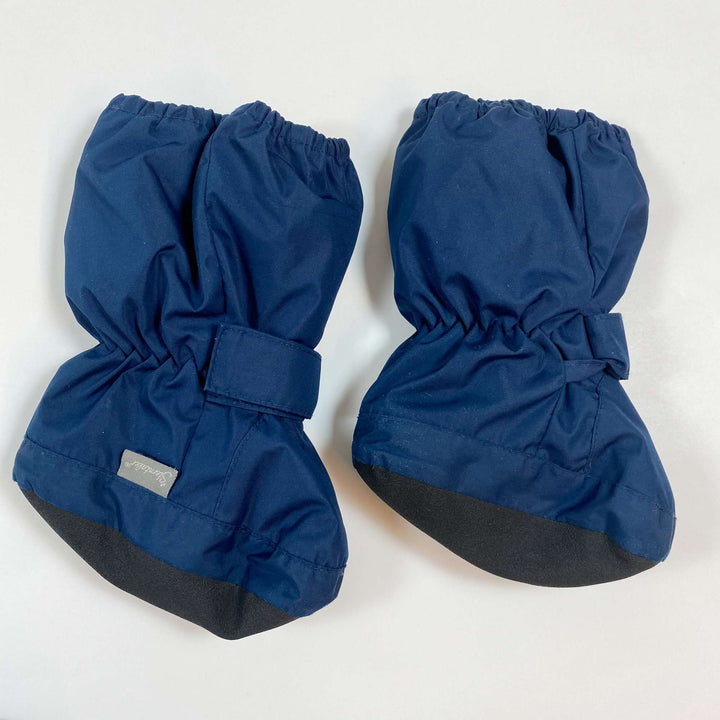 Sterntaler navy winter babypram  booties 21-22/18-24M 2