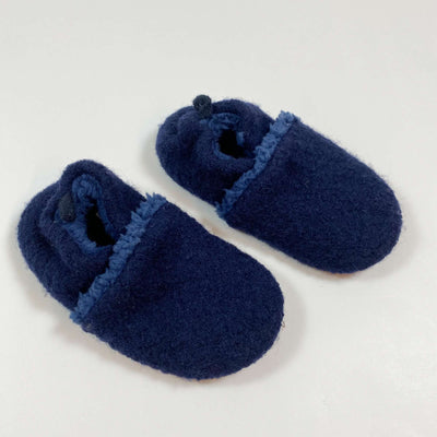 Maximo navy wool house shoes 25/26 1