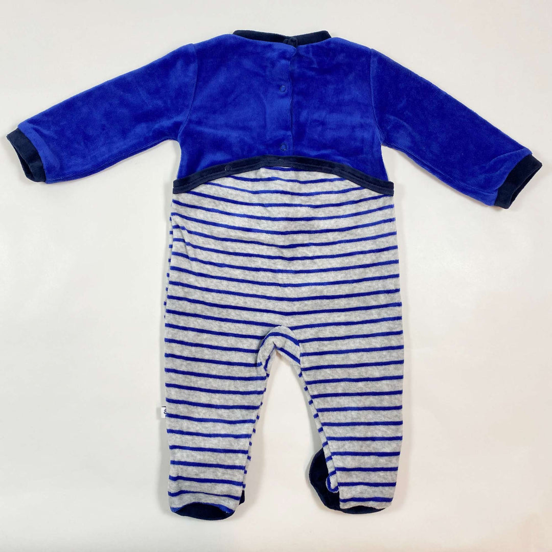 Absorba striped velour pyjamas 9M/71 3