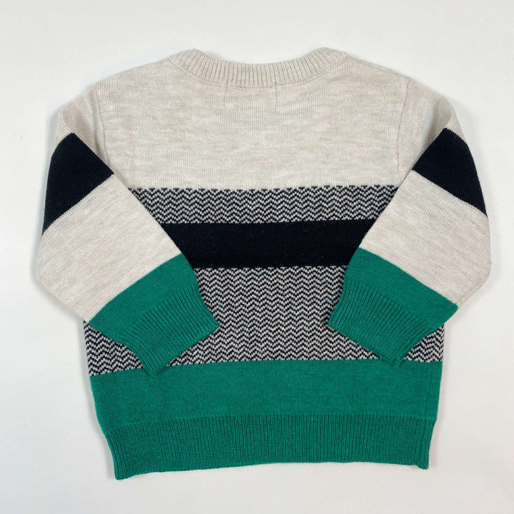 Catimini dog wool blend knitted sweater 6M/68 3